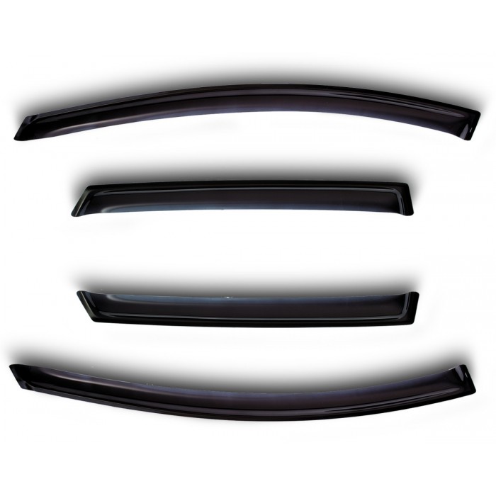 Дефлекторы боковых окон SIM 2 штуки для Volkswagen Mult4an 2009-2015