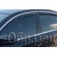 Дефлекторы боковых окон с серебристой полосой SIM 4 штуки для Toyota Highlander 2014-2019