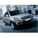 Дефлектор капота SIM для Kia Sportage 2004-2008