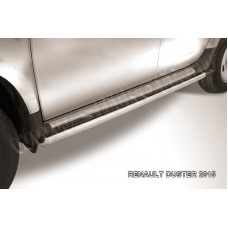 Пороги труба 57 мм для Renault Duster 2015-2021