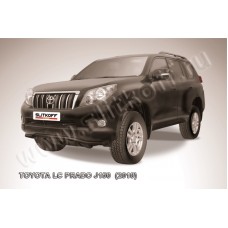 Защита переднего бампера 57 мм волна чёрная для Toyota Land Cruiser Prado 150 2009-2013