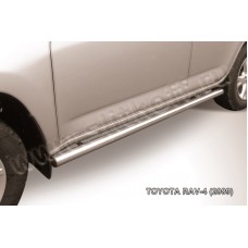Пороги труба 57 мм для Toyota RAV4 2009-2010