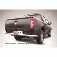 Защита заднего бампера 76 мм Black Edition для Great Wall Wingle 2011-2015