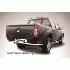 Защита заднего бампера 57 мм Black Edition для Great Wall Wingle 2011-2015