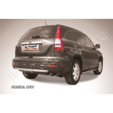 Защита заднего бампера 57 мм Black Edition для Honda CR-V 2007-2010