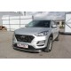 Защита переднего бампера 57 мм Black Edition для Hyundai Tucson 2018-2021