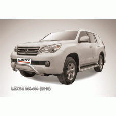 Кенгурятник низкий 76 мм мини Black Edition для Lexus GX460 2010-2013