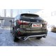 Защита заднего бампера скоба 57 мм Black Edition для Lexus RX-350 2015-2019