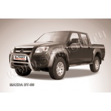 Кенгурятник передний низкий 57 мм Black Edition для Mazda BT-50 2006-2011