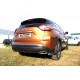 Защита задняя уголки 57 мм Black Edition для Nissan Murano Z52 2016-2022