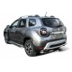 Защита заднего бампера 57 мм Black Edition для Renault Duster 2021-2024