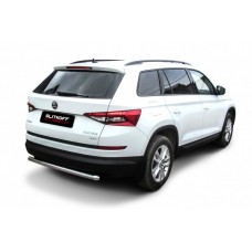 Защита заднего бампера 57 мм для Skoda Kodiaq 2017-2024