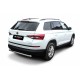 Защита заднего бампера 57 мм для Skoda Kodiaq 2017-2024