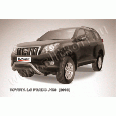 Кенгурятник низкий 76 мм мини Black Edition для Toyota Land Cruiser Prado 150 2009-2013