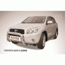 Кенгурятник низкий 76 мм Black Edition для Toyota RAV4 2006-2009