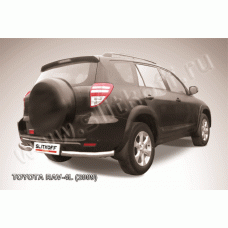 Защита задняя уголки 76 мм Black Edition для Toyota RAV4 2006-2009