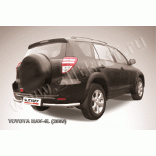 Защита задняя уголки 57 мм Black Edition для Toyota RAV4 2006-2009