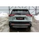 Защита заднего бампера 57 мм Black Edition для Toyota RAV4 2019-2024