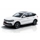 Защита передняя двойная 57-57 мм чёрная для Zotye Coupa 2018-2024