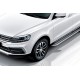 Пороги с площадкой алюминиевый лист 57 мм для Zotye Coupa 2018-2024