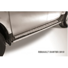 Пороги труба 42 мм для Renault Duster 2015-2021