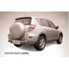 Уголки 57 мм чёрные для Toyota RAV4 2009-2010