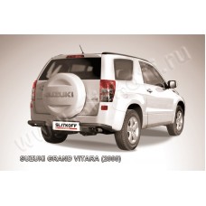Уголки 57 мм чёрные для Suzuki Grand Vitara 3 двери 2008-2011