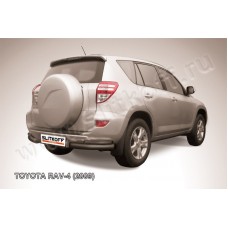 Уголки двойные 76-42 мм чёрные для Toyota RAV4 2009-2010