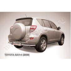 Уголки 57 мм серебристые для Toyota RAV4 2009-2010