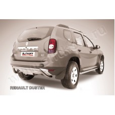 Защита заднего бампера 57 мм скоба для Renault Duster 2011-2015