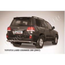 Защита заднего бампера 76 мм для Toyota Land Cruiser 200 2007-2011