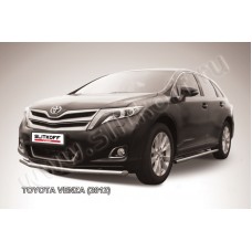 Защита переднего бампера 57 мм для Toyota Venza 2012-2017