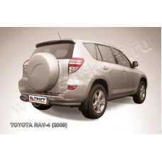 Уголки 76 мм чёрные для Toyota RAV4 2009-2010