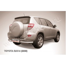 Уголки 76 мм серебристые для Toyota RAV4 2009-2010