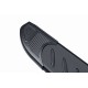 Пороги алюминиевые Elite Black для Lada Largus 2012-2022 артикул ALLadLar011