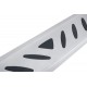 Пороги алюминиевые Elite Silver для Lada Largus 2012-2022 артикул ALLadLar012