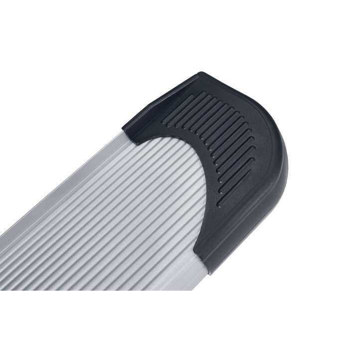 Пороги алюминиевые Optima Silver для Great Wall Hover H3 New 2014-2015 артикул ALH3R002