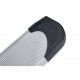 Пороги алюминиевые Optima Silver для Lada Largus 2012-2023 артикул ALLadLar002