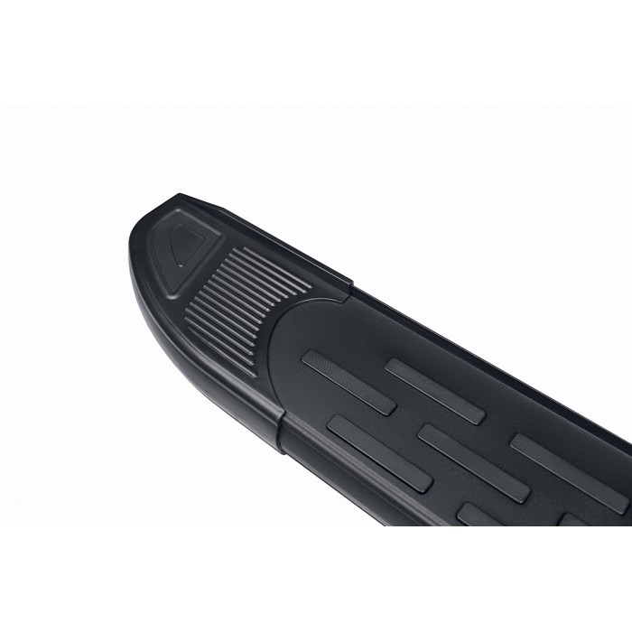 Пороги алюминиевые Premium Black для ВАЗ 4x4 Urban 2015-2021 артикул ALNivUR009