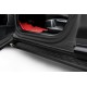 Пороги алюминиевые Premium Black для Lexus RX-350 2015-2023 артикул ALLRX15009