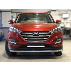 Защита переднего бампера 53 мм для Hyundai Tucson 2015-2018