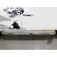 Пороги с площадкой алюминиевый лист 60 мм для Mitsubishi L-200 2015-2023 артикул MPL15_3.2