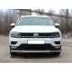 Защита переднего бампера 53 мм (кроме Off Road) для Volkswagen Tiguan 2016-2020 артикул VWTIG16_1