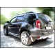 Защита штатного порога 60 мм по форме короба для Renault Duster 2011-2015 артикул RD_2.1