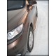 Пороги с площадкой алюминиевый лист 43 мм для Hyundai Santa Fe 2010-2012 артикул HSF10_3.1