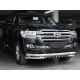 Защита передняя двойная 76-60 мм с защитой картера для Toyota Land Cruiser 200 2015-2024 артикул LCN2015_3