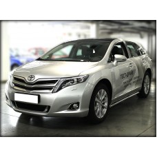 Защита штатного порога 53 мм для Toyota Venza 2012-2017