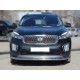 Защита передняя двойная 60-43 мм для Kia Sorento Prime 2015-2017 артикул KSTP15_1.1