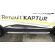 Пороги с площадкой алюминиевый лист 53 мм для Renault Kaptur 2016-2022 артикул RK16_2