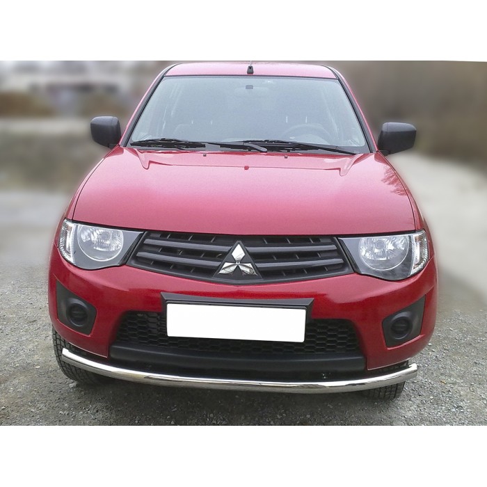 Защита переднего бампера 76 мм для Mitsubishi L-200 2006-2014 артикул MPL_1.2